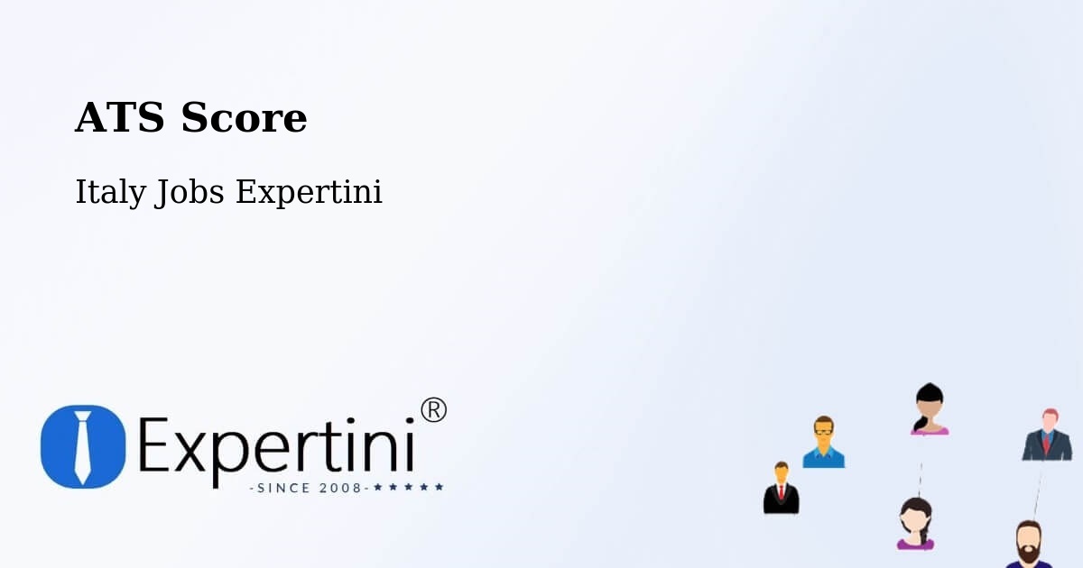 Resume ATS Score & Job Description Match Tool – Villette - Italy Jobs Expertini