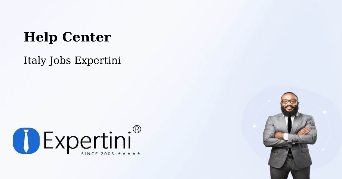 Help Center – Villette - Italy Jobs Expertini